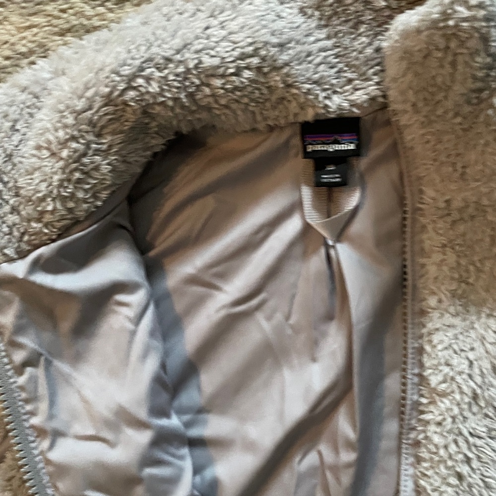 Patagonia Los Gatos grey fleece lined vest XS - Picture 2 of 7